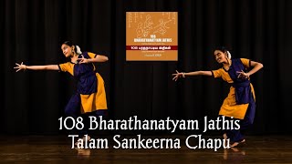 108 Bharathanatyam Jathis  Book Launch  Jathi 108 Demonstration  Talam Sankeerna Chapu SID [upl. by Lundeen]