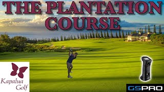 Kapalua  The Plantation Course on GS Pro  The Tournament of Champions [upl. by Einnel]