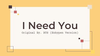 Enhypen  I Need U cover by S275 Project [upl. by Osrit26]