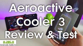 Asus Rog Phone 3 Aeroactive Cooler 3 Review amp Test [upl. by Atnuahc]