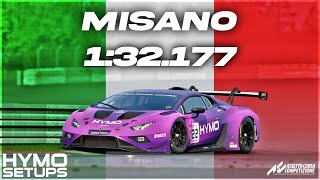 ACC Hotlap  Lamborghini Huracan GT3 EVO II  Misano  V198  Assetto Corsa Competizione [upl. by Akcired]