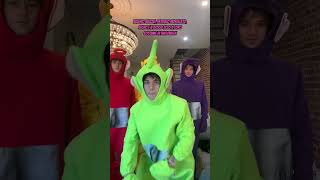 VALERIO MAZZEI PATRIZIO MORELLATO SESPO E IL ROSSO ECCO IL LORO COSTUME DI HALLOWEEN tiktok perte [upl. by Annotahs282]