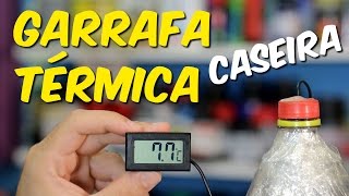 Faça uma garrafa térmica em casa [upl. by Ecirbaf]