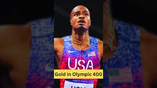 Halls Epic 400m Comeback Wins Gold [upl. by Eyma757]