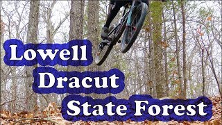 Mountain Biking Lowell Dracut State Forest  Lowell Massachusetts [upl. by Ameg965]