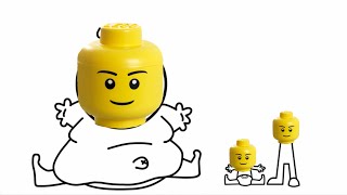 Awww look at the little baby asdf movie scene in lego [upl. by Kared]