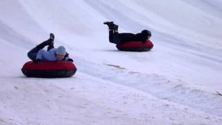 Snow Tubing at Greek Peak [upl. by Akinal]