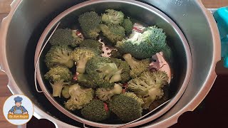 Comment cuire un brocoli frais à la cocotte minute [upl. by Adolf465]