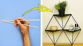 36 IDEAS BRILLANTES DE DECORACIÓN PARA TU HOGAR [upl. by Rfinnej]