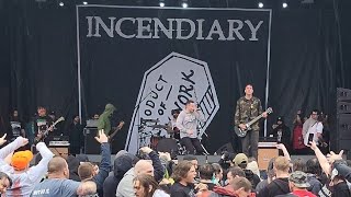 Incendiary live  New England Metal amp Hardcore Fest  Worcester Ma 92124 [upl. by Meier]