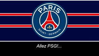 LHymne du Paris SaintGermain  Himno de París SaintGermain Letra [upl. by Kassi]