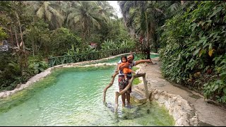 Taking a Refreshing and Enjoyable Swimming at Durano Eco Farm Spring After Typhoon Odette swimming [upl. by Hauger995]