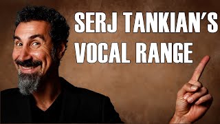 Serj Tankians Incredible Vocal Range Vocal Analysis [upl. by Klapp]