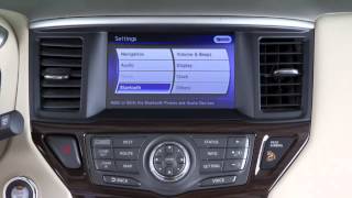 2013 NISSAN Pathfinder  Bluetooth Streaming Audio if so equipped [upl. by Ived]