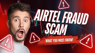 Airtel Company 😱😰Fraud Scam ⚠️ ⛔️ Be alert 🚨 airtel company warning viralvideo youtube [upl. by Noirb]