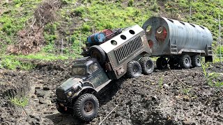 6x6 dodge truck and concrete caravan [upl. by Selway]