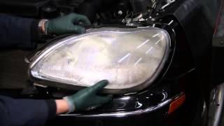 Mercedes W220 S500 S430 Headlight Removal and Replacement [upl. by Rednael]