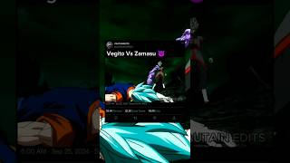 Vegito Vs Zamasu  anime shorts [upl. by Lehet]