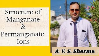 Structure of Manganate and Permanganate Ions [upl. by Gawain]