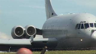 RAF VC10 Biggin Hill 2010  Incredible takeoff amp Display Unique footage [upl. by Llenrag359]