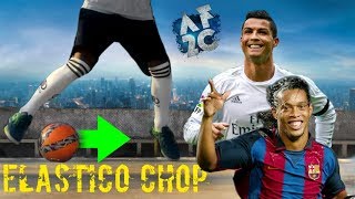 Ronaldo amp Ronaldinho Skills  Elastico Chop Tutorial [upl. by Adnamra]