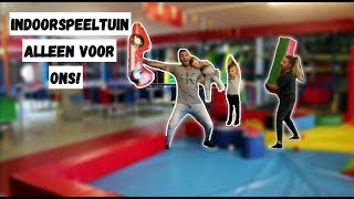 INDOOR SPEELTUIN HELEMAAL VOOR ONS ALLEEN  VLOG 177 [upl. by Brande364]