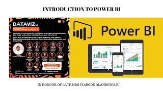 Week 6  Session 4  Power BI on the Web [upl. by Aisorbma]