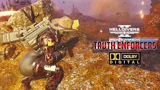 牛仔女戰兵來西部世界狩獵生化人！｜Helldivers 2 Truth Enforcers Warbond [upl. by Anotal]