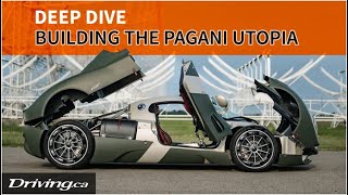 Deep Dive 2025 Pagani Utopia Construction and Details  Drivingca [upl. by Ennirak]