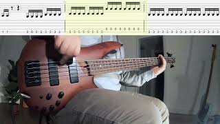 Papa Roach  Last Resort  Bass Cover  Tabs [upl. by Frayda]