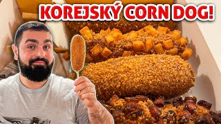 KOREJSKÝ CORN DOG  Neskutečně KŘUPAVÁ věc kterou si zamilujete [upl. by Zaraf]