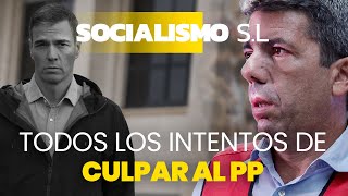 Todos los intentos de Sánchez de culpar de las inundaciones al PP [upl. by Notlil784]