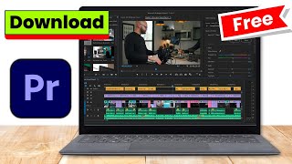 How to Download Adobe Premiere Pro for Free on PC or Mac 2024 Updated [upl. by Ahsoj]