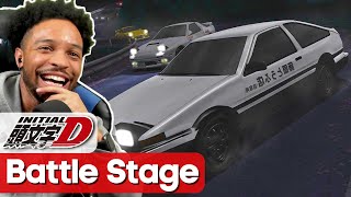 All Of The BEST Races  Initial D Battle Stage Reaction [upl. by Goode46]