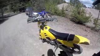 Braapin the 91 Suzuki RM250 Test Ride [upl. by Gnauq]