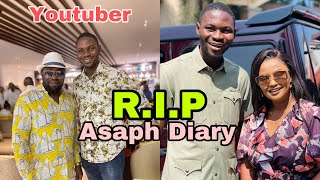 BREAKING T£ars Flow As Popular Ghanaian Gospel Youtuber Asaph Diary Des [upl. by Ahsinek935]