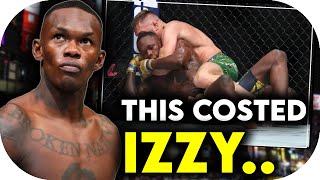 Everything That Failed Israel Adesanya At UFC 305 [upl. by Tucky]