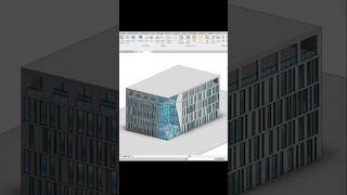 Revit Tutorials  Modern Building architecture bim revit [upl. by Hgielar]