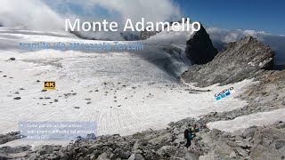 Monte Adamello 3539 m tramite via attrezzata Terzulli Lombardia Ponte del Guat alpinismo F [upl. by Easton983]