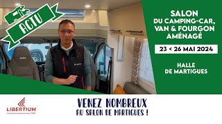 Salon du campingcar van et fourgon aménagé  Halle de Martigues [upl. by Iren]