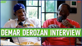 DeMar DeRozan on LeBron at The Drew Jordans legacy amp mental health struggles  Draymond Green Show [upl. by Milissa178]