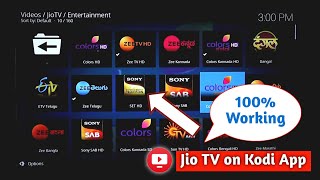 Jio TV in Kodi App 🔥 Jio TV on Android TV  Jio TV on Kodi app 2023 [upl. by Ainet434]