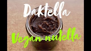 DAKTELLA  wegańska nutella z daktyli [upl. by Nairdad37]