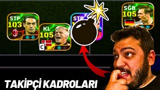 ZENGİN TAKİPÇİ KADROLARI  EFOOTBALL 2025 MOBİLE [upl. by Tebzil]