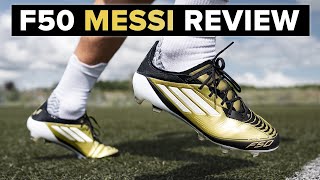 adidas F50 Messi review  contender for boot of the year [upl. by Lunt821]