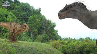 New Hollywood Dinosaur Movie 2023  Rescue Rexy  Trex Vs indominus rex  dinosaur  Ms Sandy [upl. by Dranyam]