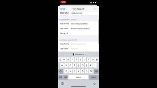 How to set up an IMAP  POP email account on the iPhone [upl. by Bibi803]