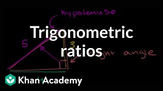 Basic trigonometry  Basic trigonometry  Trigonometry  Khan Academy [upl. by Nerol]