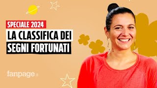 Oroscopo 2024 la classifica dei segni più fortunati dellanno [upl. by Nanreit]