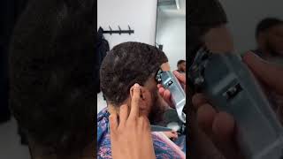 A quick demonstration on how to do a high taper 💇🏽‍♂️ atlbarber HairTransformation BarberLife [upl. by Annavahs864]